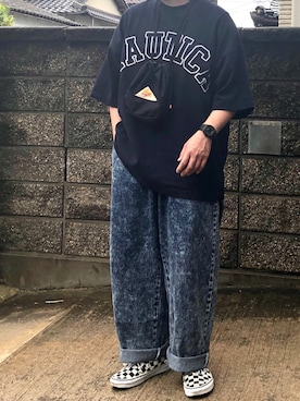 「SILVER BULLET（シルバーバレット）のアイテム（パンツ）」を使った、ＴａＫｕ🥑さん（メンズ・168cm）の夏コーディネート