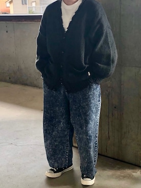 「SILVER BULLET（シルバーバレット）のアイテム（パンツ）」を使った、ＴａＫｕ🥑さん（メンズ・164cm）の春コーディネート