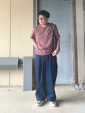 「RED KAP（レッドキャップ）のアイテム（パンツ）」を使った、ＴａＫｕさん（メンズ・164cm）の春コーディネート