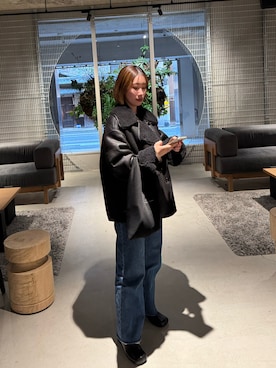 「AmiAmi（アミアミ）のアイテム」を使った、azuさん（レディース・159cm）の冬コーディネート