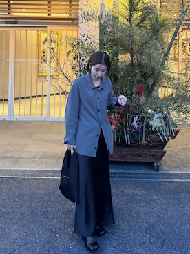 azuさん(レディース・159cm)の冬コーディネート