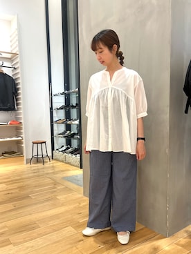 「FORK&SPOON（フォークアンドスプーン）のアイテム」を使った、chikaさん（レディース・164cm）の夏コーディネート
