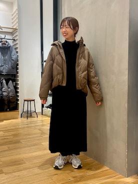 「アイテム（その他アウター）」を使った、chikaさん（レディース・163cm）の秋コーディネート