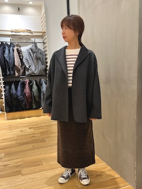 「FORK&SPOON」｜chikaさん（レディース・163cm）の秋コーディネート