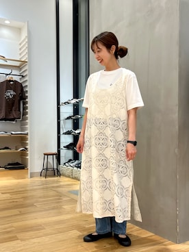 「URBAN RESEARCH DOORS（アーバンリサーチドアーズ）のアイテム（その他パンツ）」を使った、chikaさん（レディース・164cm）の夏コーディネート