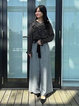 AOIさん（レディース・157cm）の冬コーディネート