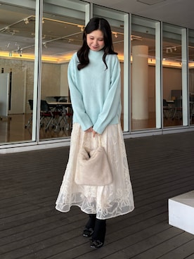 AOIさん（レディース・157cm）の冬コーディネート