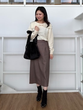 AOIさん（レディース・157cm）の冬コーディネート