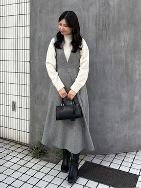AOIさん（レディース・157cm）の冬コーディネート