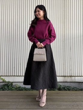 AOIさん（レディース・157cm）の冬コーディネート
