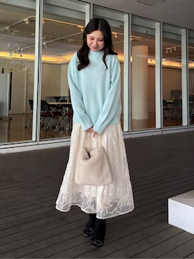 AOIさん（レディース・157cm）の冬コーディネート