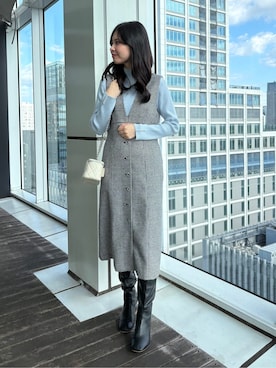 AOIさん(レディース・157cm)の冬コーディネート