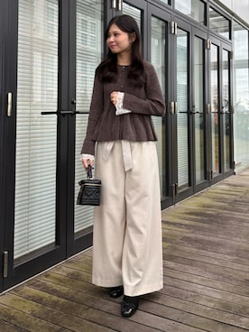 AOIさん（レディース・157cm）の冬コーディネート