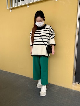 とみちゃんさん（レディース・145cm）の冬コーディネート