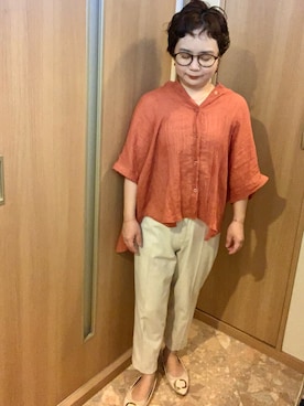 「Edit Sheen（エディットシーン）のアイテム」を使った、とみちゃんさん（レディース・145cm）の夏コーディネート