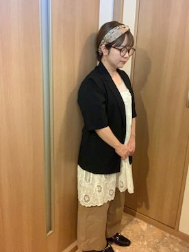 「fifth（フィフス）のアイテム」を使った、とみちゃんさん（レディース・145cm）の夏コーディネート