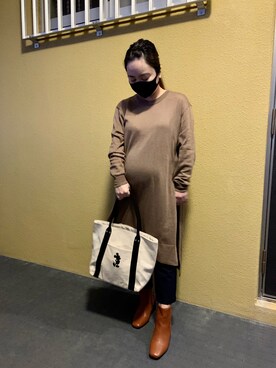 とみちゃんさん（レディース・145cm）の冬コーディネート