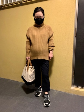 とみちゃんさん(レディース・145cm)の冬コーディネート