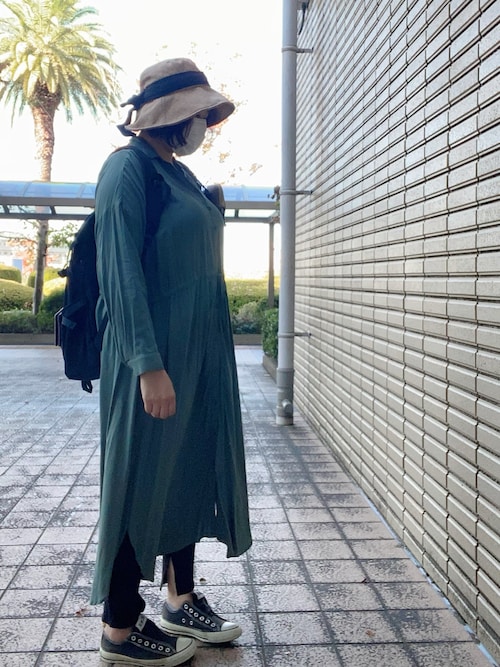 とろみシャツワンピース（シャツワンピース）｜coca（coca）（コカ）の