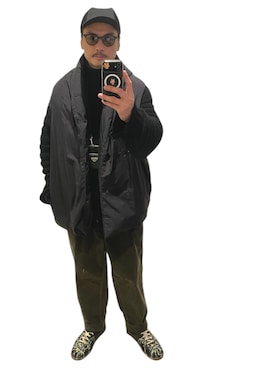 「TEATORA（テアトラ）のアイテム」を使った、NOW PAPAさん（メンズ・174cm）の冬コーディネート