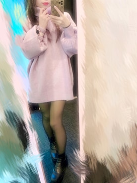 Momさん（レディース・157cm）の冬コーディネート