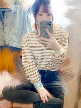 Momさん（レディース・157cm）の春コーディネート