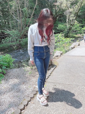 Momさん（レディース・157cm）の春コーディネート