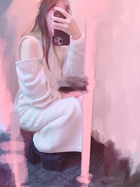 Momさん（レディース・157cm）の冬コーディネート