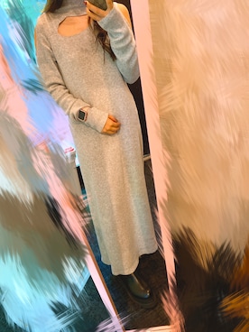 Momさん(レディース・157cm)の冬コーディネート