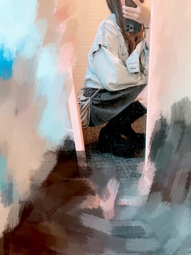 Momさん（レディース・157cm）の春コーディネート