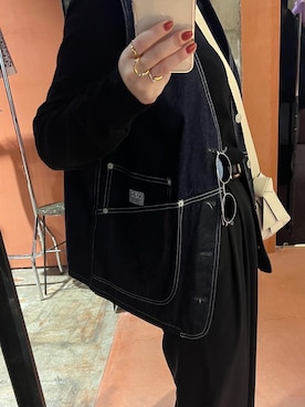 Acne Studios / Musubi Milli レザークロスボディバッグ