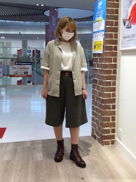 「ORiental TRaffic（オリエンタルトラフィック）のアイテム（ブーツ）」を使った、WAららぽーとエキスポシティ店さん（レディース・160cm）の秋コーディネート