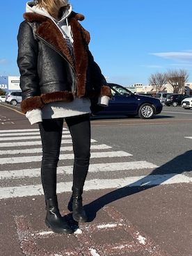 mi_toさん（レディース・167cm）の冬コーディネート