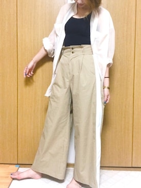 mi_toさん（レディース・167cm）の夏コーディネート