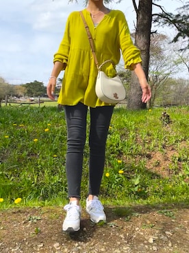 「LAUREN RALPH LAUREN（ローレン ラルフ ローレン）のアイテム」を使った、mi_toさん（レディース・167cm）の春コーディネート