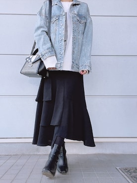 mi_toさん（レディース・167cm）の冬コーディネート