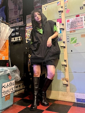 蒼葉えるさん（レディース・166cm）の秋コーディネート