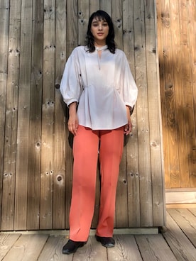 蒼葉えるさん(レディース・166cm)の夏コーディネート