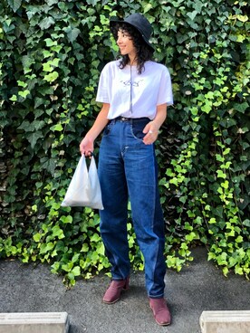 蒼葉えるさん（レディース・166cm）の秋コーディネート