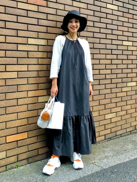 蒼葉えるさん（レディース・166cm）の夏コーディネート