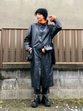 蒼葉えるさん（レディース・166cm）の秋コーディネート