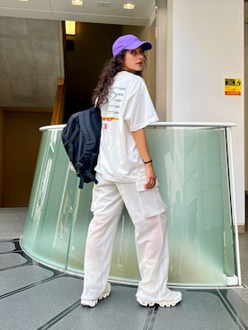 蒼葉えるさん（レディース・166cm）の夏コーディネート