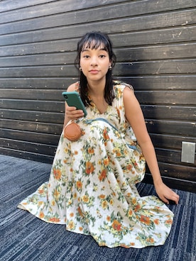 蒼葉えるさん（レディース・166cm）の夏コーディネート