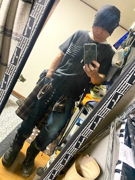 「アイテム（パンツ）」を使った、hi☆®️ock.69(o・・o)/~さん（メンズ・50cm）の秋コーディネート