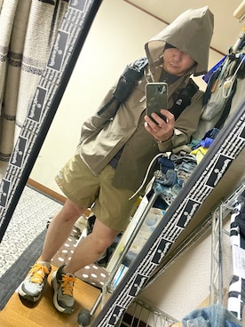 「登山」｜hi☆®️ock.69(o・・o)/~さん（メンズ・50cm）の春コーディネート