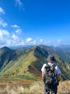 「アイテム（パンツ）」を使った、hi☆®️ock.69(o・・o)/~さん（メンズ・50cm）の秋コーディネート