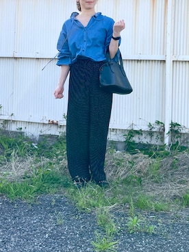 「TIDEWAY（タイドウェイ）のアイテム」を使った、すぎこさん（レディース・157cm）の春コーディネート