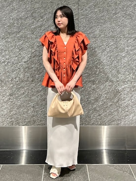 「LE VERNIS（ル・ベルニ）のアイテム」を使った、manamiさん（レディース・148cm）の春コーディネート