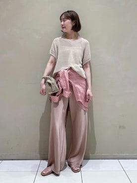 natsuneさん（レディース・154cm）の夏コーディネート