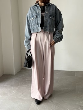 yukinoさん（レディース・156cm）の春コーディネート